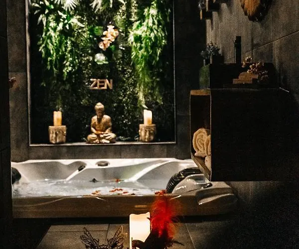 Apartmán 50 Nuances Zen Experience Sensorielle & Moment Suspendu (adults Only) Lagrace-Dieu